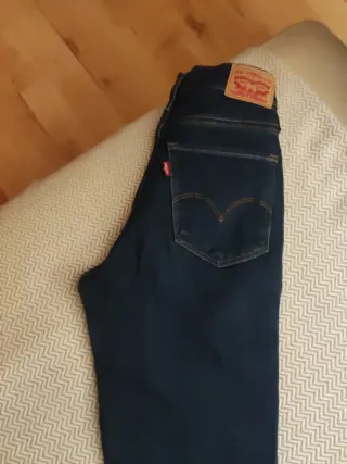 Vaqueros Mujer Levi's Rectos Etiqueta Roja