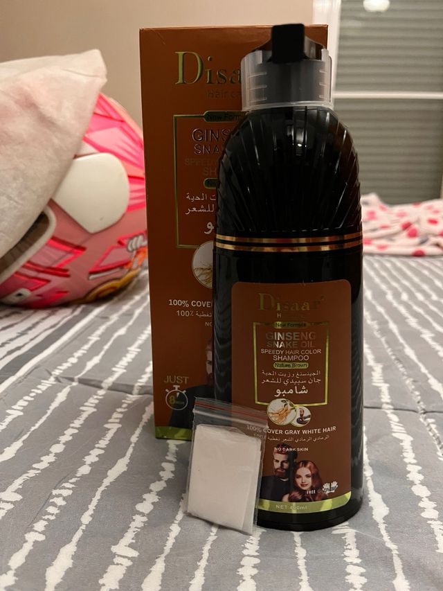 Champú Tinte Disaar Ginseng Snake Oil Marrón