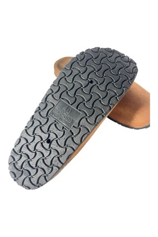 Zuecos estilo Boston Marrón Talla 40