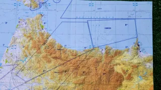 Mapa TPC G-1D Marruecos 144x105cm