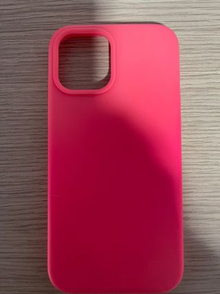 Custodia iPhone 12 Pro Max Rosa Neon