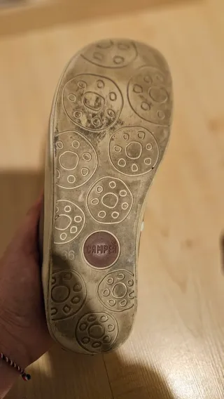 Zapatos Camper grises y Azules