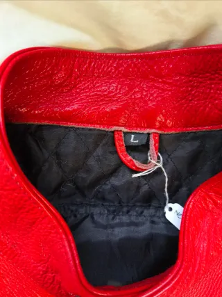 Chaqueta biker Ferrari