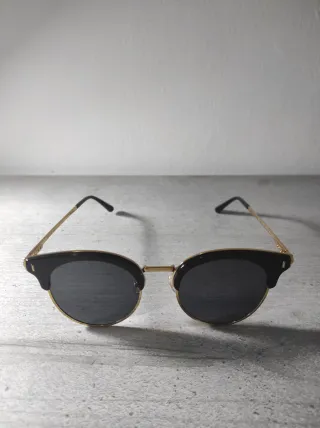 Gafas Monglam Negro/Dorado