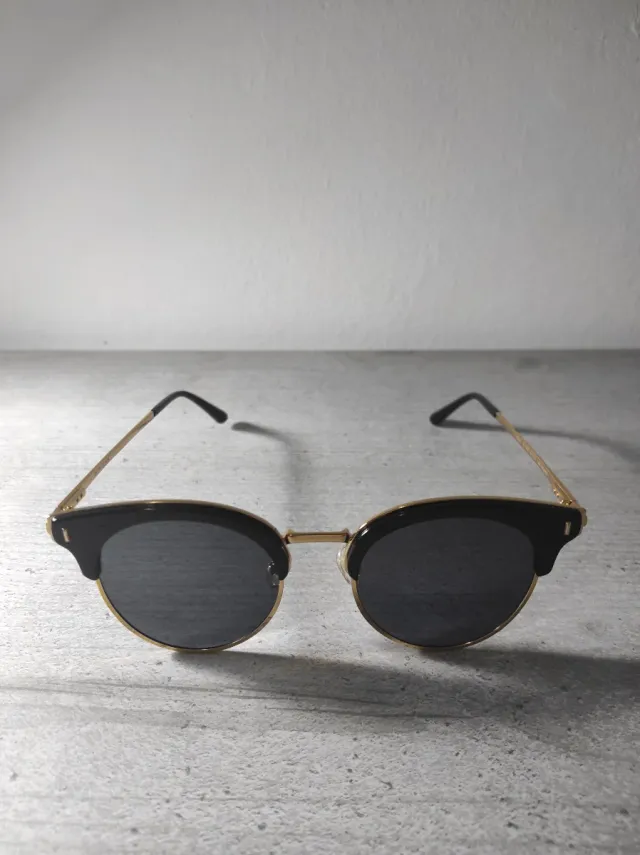 Gafas Monglam Negro/Dorado