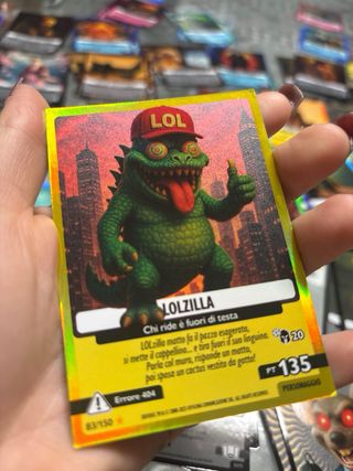 LOLZILLA Carta Chi ride è fuori di testa