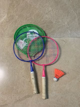 Raquetas Bádminton Artengo + Volante
