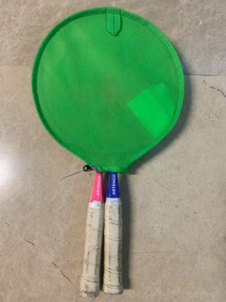 Raquetas Bádminton Artengo + Volante