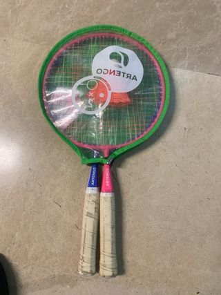 Raquetas Bádminton Artengo + Volante
