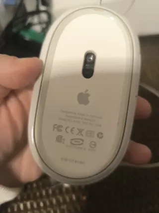 Ratón Apple USB Blanco