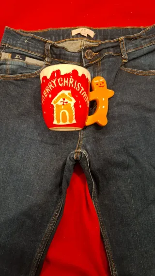 Calças ZY 13/14 + Caneca Natal