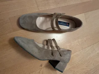 Zapatos Mujer Tacón Cuadrado