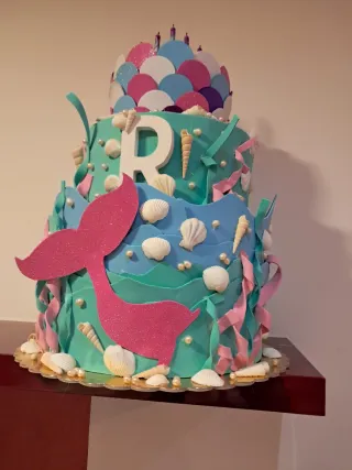 Torta Sirenetta 3 piani