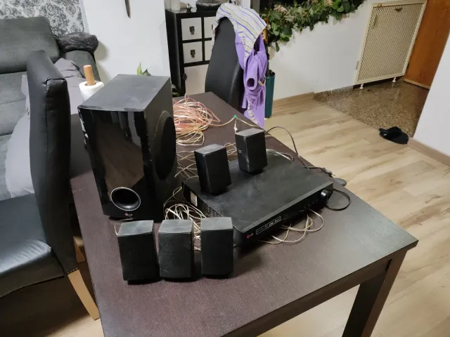 Home Cinema 5.1 LG Nero