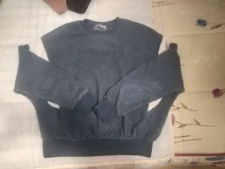 Sudadera Beige,azul,rosaTalla M