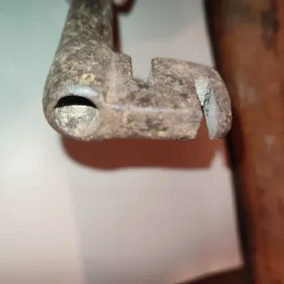 Enorme Llave antigua de hierro puerta portón