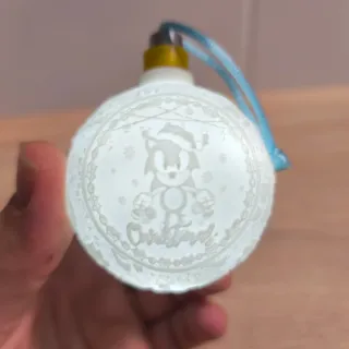 Bola Navidad Litofanía Sonic