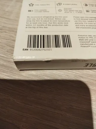 Película Polaroid Color 600