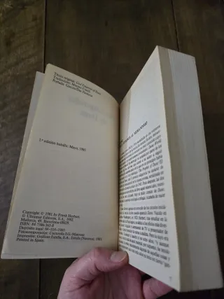 Dios emperador de Dune 1°edición