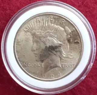 Dollar Peace 1924 Moneda.