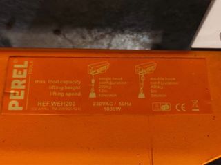 Polipasto Eléctrico PEREL WEH200