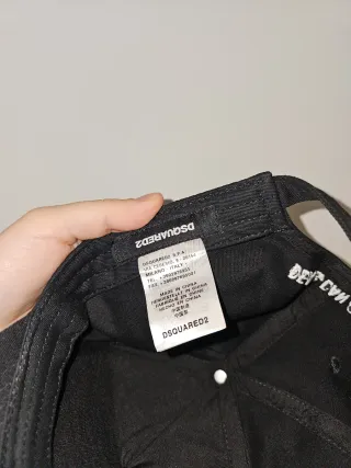 Gorra DSquared2 Icon Negra