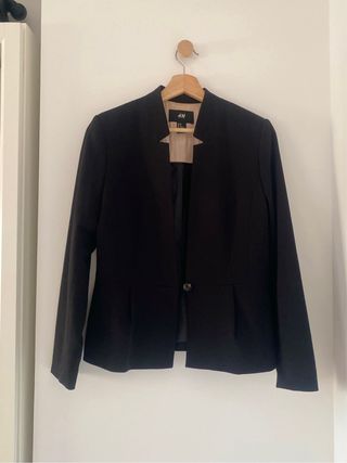 Blazer negra H&M