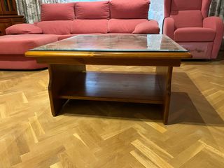 Set de salón madera maciza