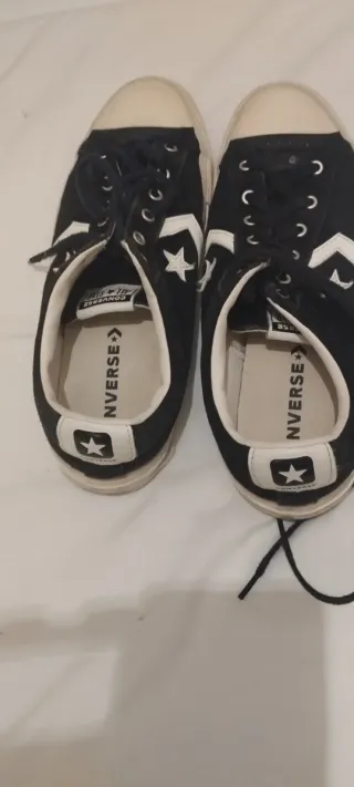 Tenis Converse Negro y Blanco