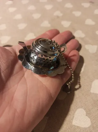 Infusor de infusiones + platito