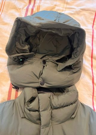 Chaqueta acolchada Diesel verde