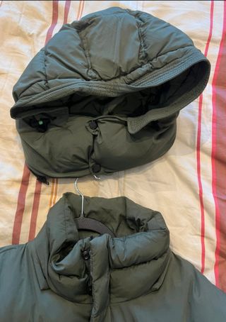 Chaqueta acolchada Diesel verde