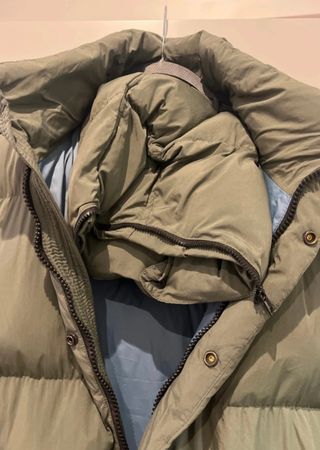 Chaqueta acolchada Diesel verde
