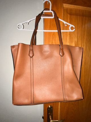 Bolso Prüne Cuero Marrón