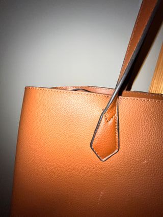 Bolso Prüne Cuero Marrón