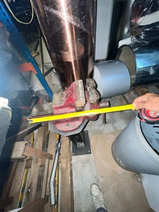 Tornillo de herrero antiguo