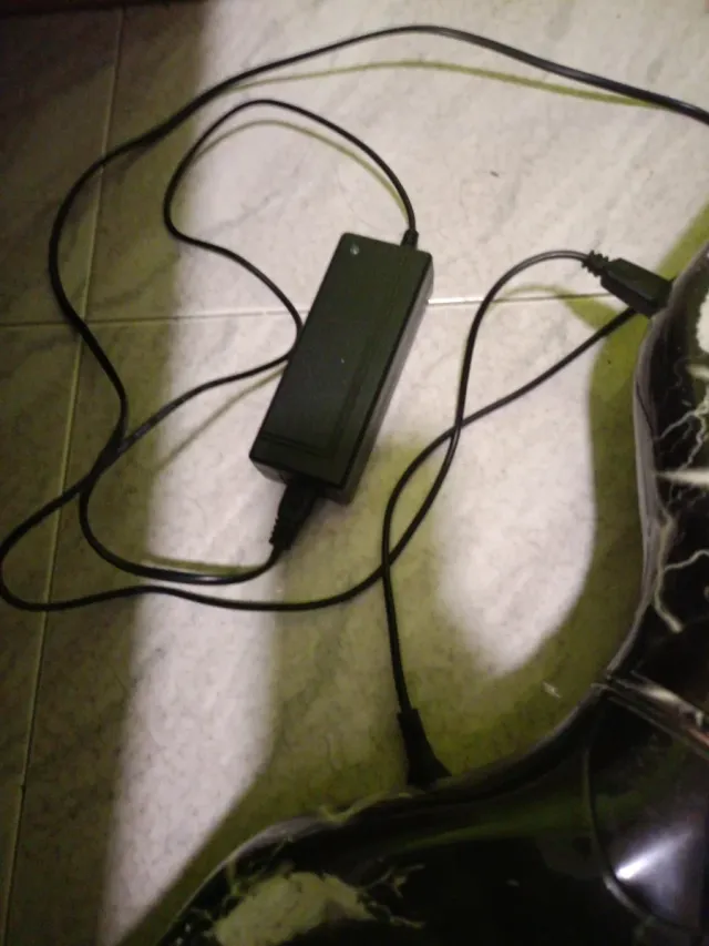 Hoverboard Negro con Diseño Rayo