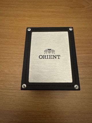 Reloj Orient Bambino Automático Piel Verde Dorado