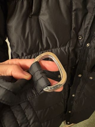 Abrigo Nike Negra Acolchada Mujer