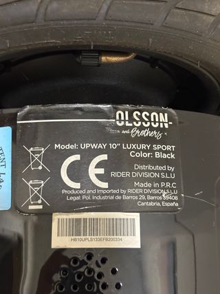 Hoverboard con silla