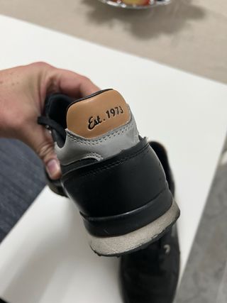 Sapatilhas Pepe Jeans Pretas e Prateadas