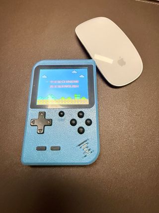 Consola Retro Portátil Azul