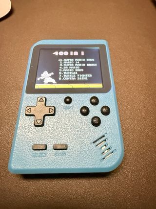 Consola Retro Portátil Azul