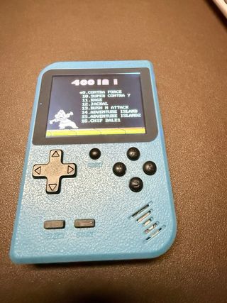 Consola Retro Portátil Azul