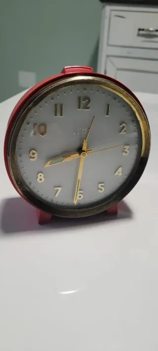 Sveglia Bayard Vintage Rossa