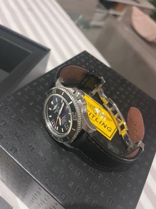 Breitling Manuales y Tarjetero Negro