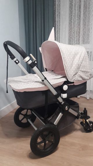Bugaboo Camaleón gris y rosa