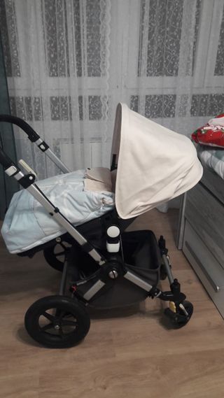 Bugaboo Camaleón gris y rosa