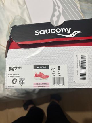 Zapatillas Saucony Endorphin Speed 5 Salmón