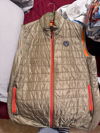 Chaleco Napapijri verde oliva Talla M